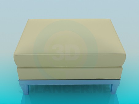 3d model Ottoman - preview