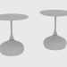 modello 3D Tavolino BAG SMALL TABLE RADIANT (d40xH45) - anteprima