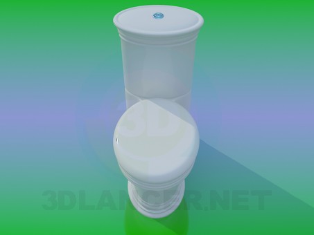 modelo 3D WC - escuchar modelo 3D WC - escuchar