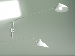 Настенный светильник Sconce Mouille 2 лампы 2 (белый)