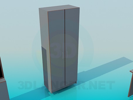 3d модель Комплект мебели для офиса – превью 3d модель Комплект мебели для офиса – превью