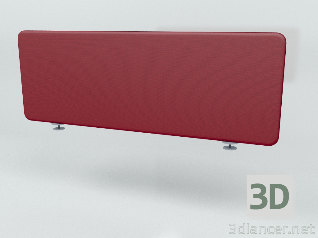 Modelo 3d Bancada de mesa com tela acústica Sonic ZUS54 (1390x500) - preview
