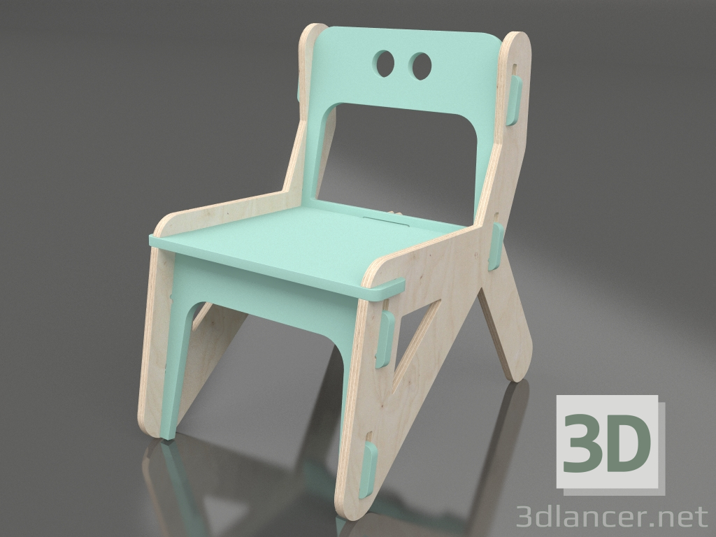 3D modeli Sandalye CLIC C (CTCCA1) - önizleme