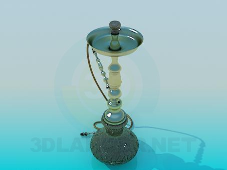 Modelo 3d Cachimbo de água - preview