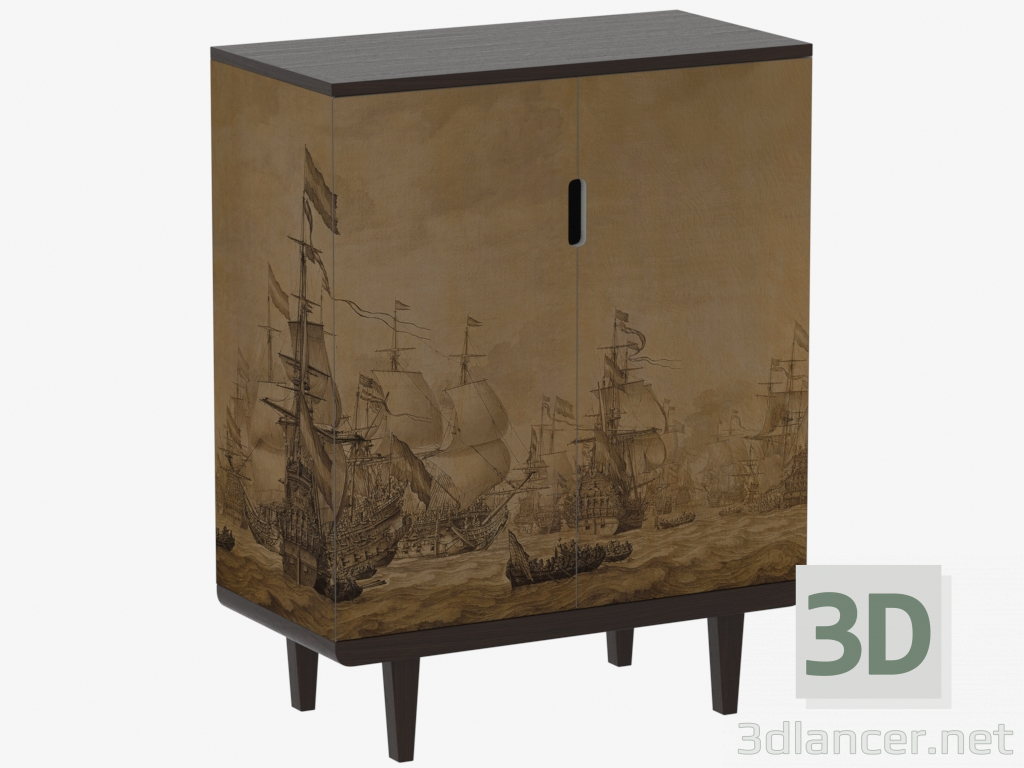 3d model Chest of drawers TRIPTIKH (IDC012003035) - preview