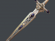 Fantasy sword 21 3d model