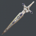 Fantasy Schwert 21 3d Modell 3D-Modell kaufen - Rendern