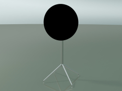 Стіл круглий 5716, 5733 (H 105 - Ø59 cm, cложенний, Black, LU1)