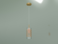 Lámpara colgante Block 50185-1 (dorado)