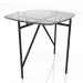 3d model Low table 50x50 with a glass top - preview