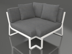 Modular sofa, section 6 (White)