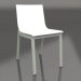 Modelo 3d Cadeira de jantar modelo 4 (cinza cimento) - preview