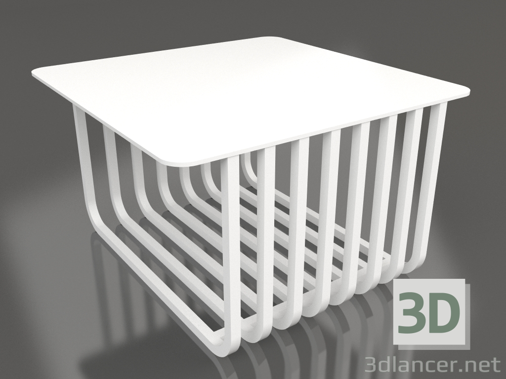 Modelo 3d Mesa de centro (branca) - preview