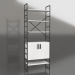 3d model Rack with doors (1 section) - preview