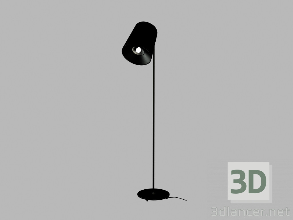 modèle 3D Masquer le grand lampadaire - preview