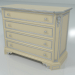 3d model Chest of drawers (art. F19 T) - preview