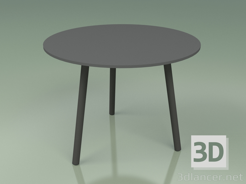 modello 3D Tavolino 013 (Metal Smoke, HPL Grey) - anteprima