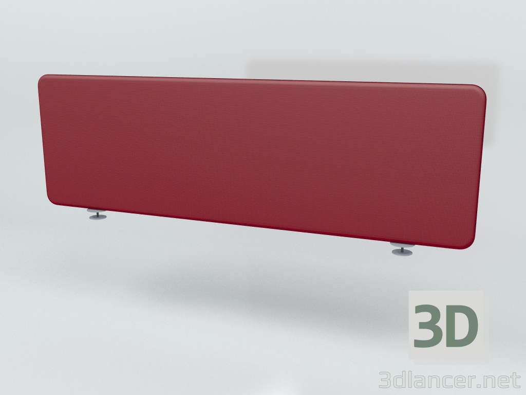modello 3D Schermo acustico Desk Bench Sonic ZUS56 (1590x500) - anteprima