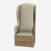 modello 3D Castello sedia (602.006-F05) - anteprima