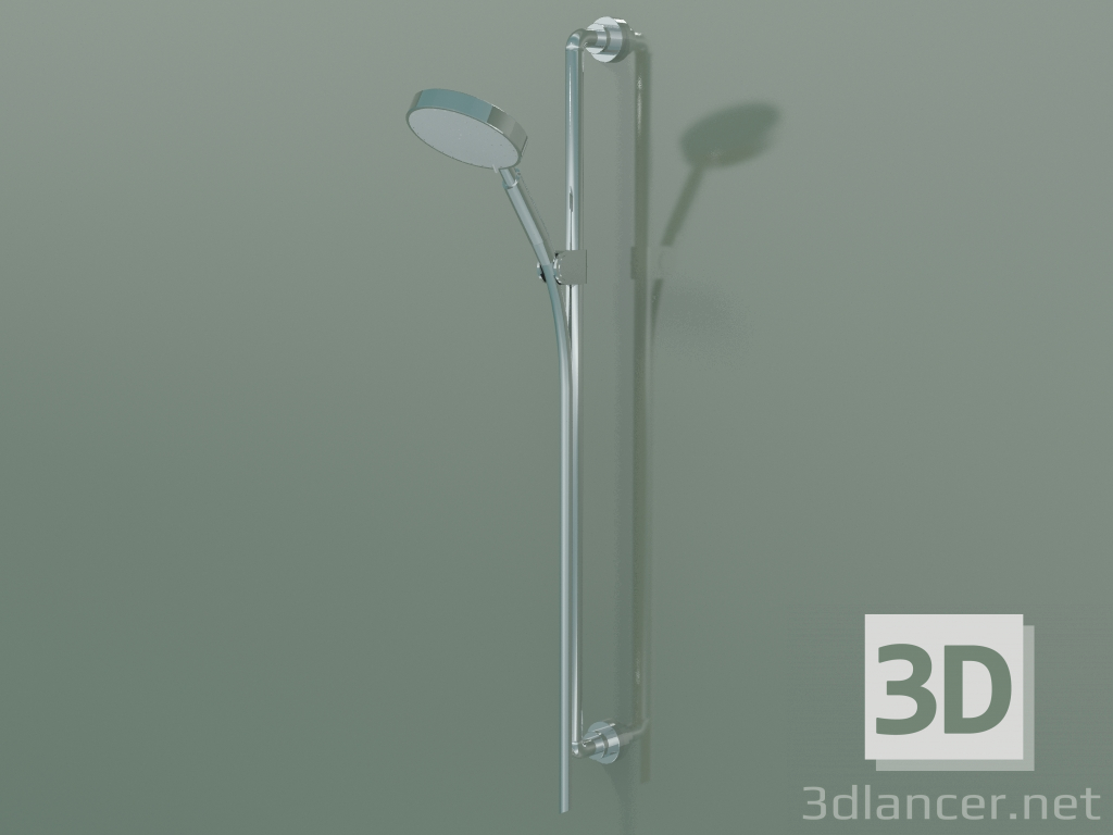 3d model Shower set with hand shower 150 Air 3 jet (27981000) - preview