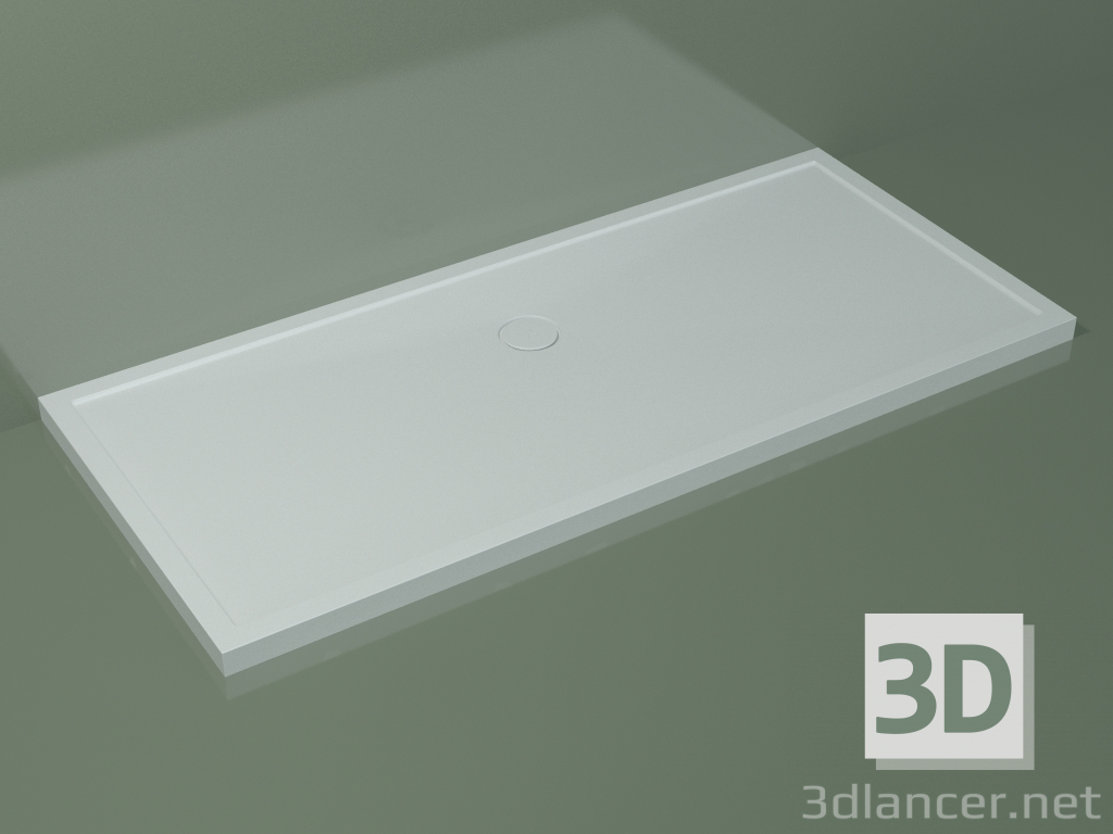 3D modeli Duş teknesi Medio (30UM0135, Glacier White C01, 200x90 cm) - önizleme