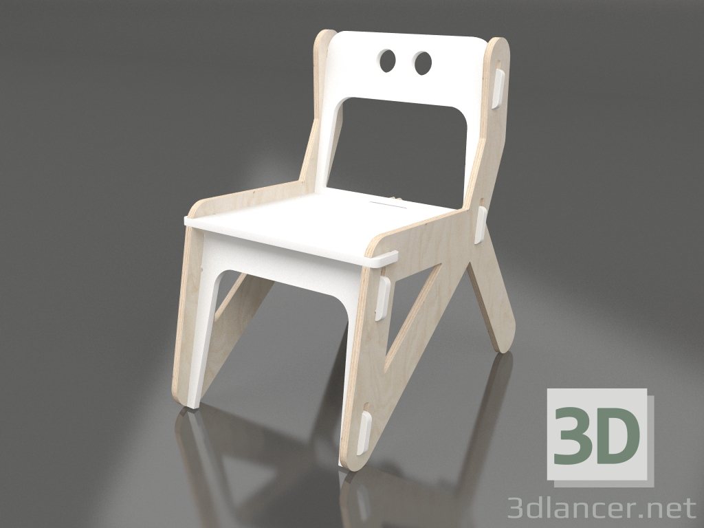 modèle 3D Chaise CLIC C (CWCCA2) - preview
