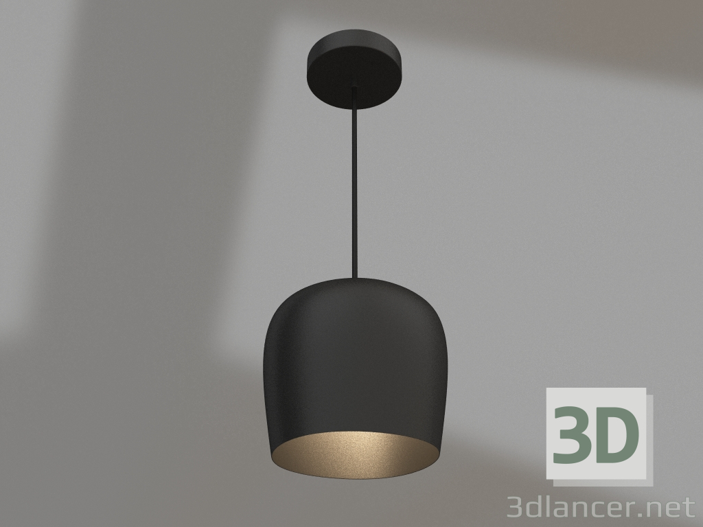 3D Modell Lampe SP-PEONY-HANG-R250-15W Day4000 (BK, 65 Grad, 230V) - Vorschau