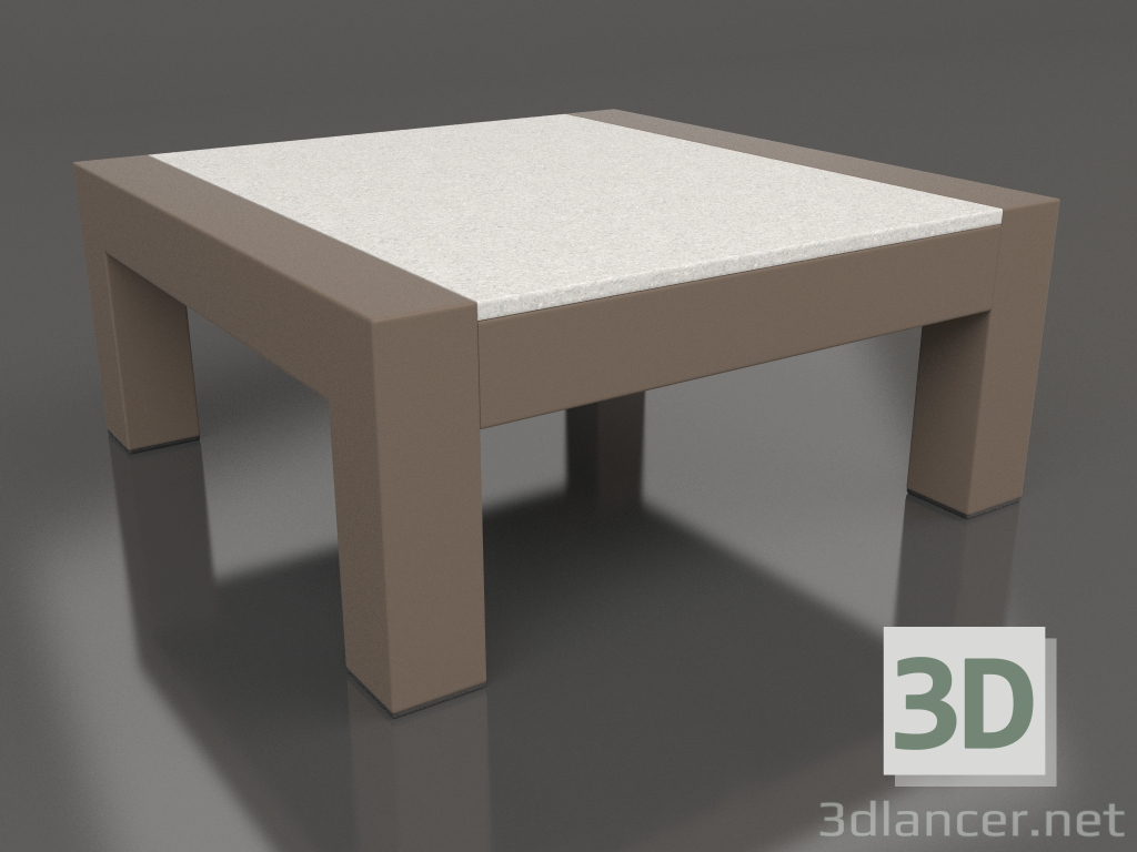3d model Side table (Bronze, DEKTON Sirocco) - preview