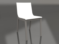 Chaise de salle à manger modèle 4 (gris quartz)