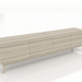 modello 3D Mobile TV LARGE 2000 mm (rovere schiarito) - anteprima