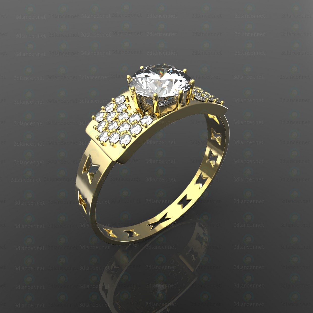 3d model Ring New - preview