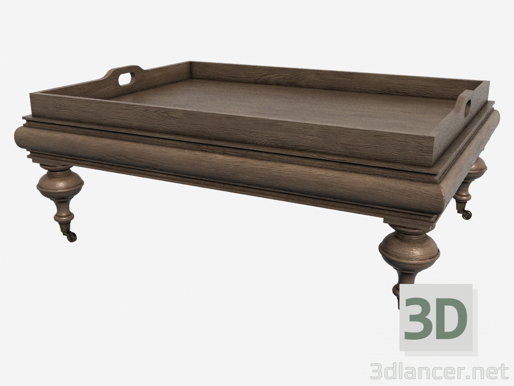 modello 3D Tavolo da cocktail CHARLIE (521.024-2N7) - anteprima