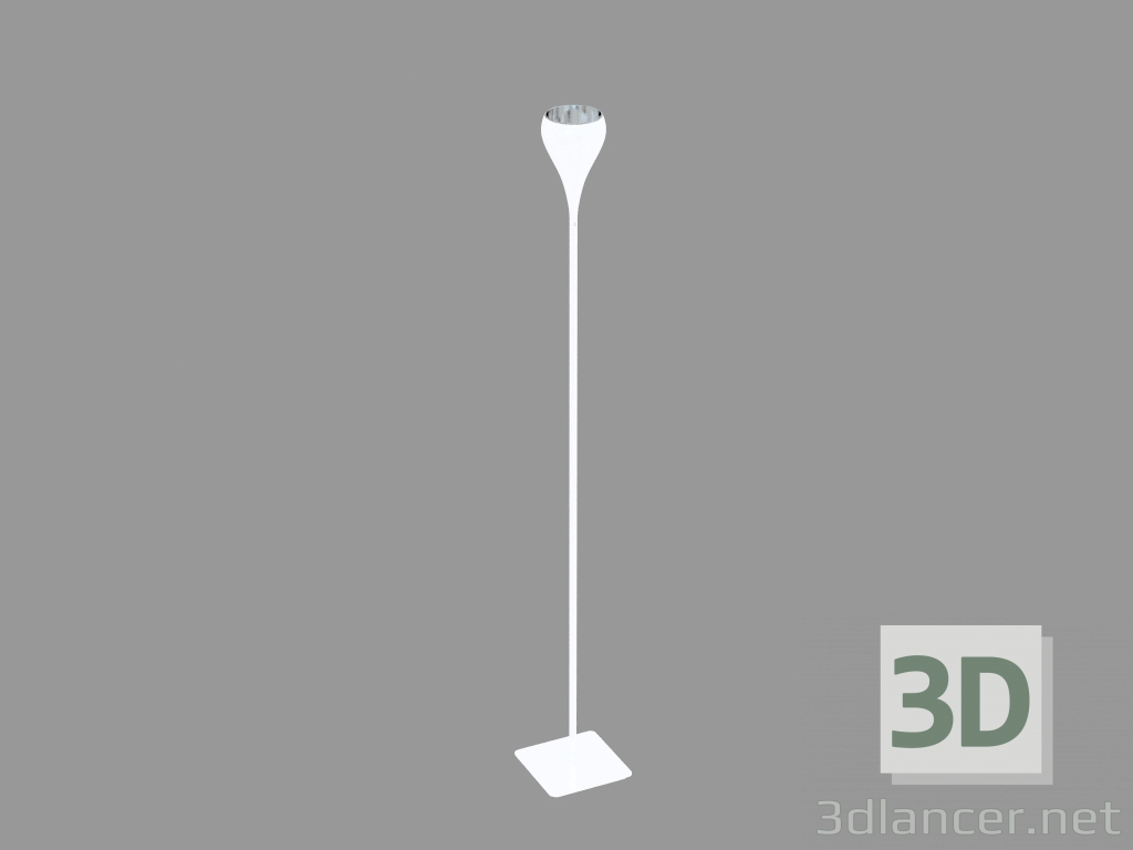 3D Modell Stehlampe D75 C01 01 - Vorschau