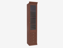 The bookcase is narrow (3841-22)