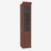 3d model The bookcase is narrow (3841-22) - preview