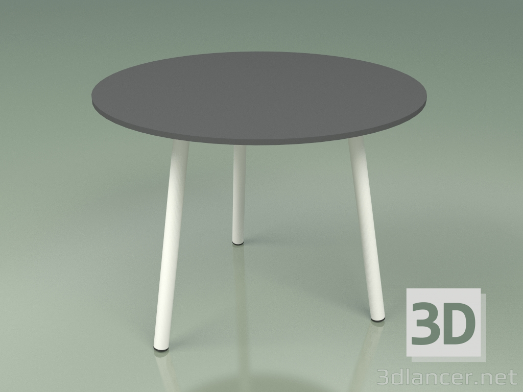 modello 3D Tavolino 013 (Metal Milk, HPL Grey) - anteprima