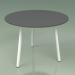 3d model Coffee table 013 (Metal Milk, HPL Gray) - preview