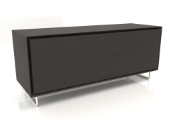 Mueble TM 012 (1200x400x500, madera marrón oscuro)