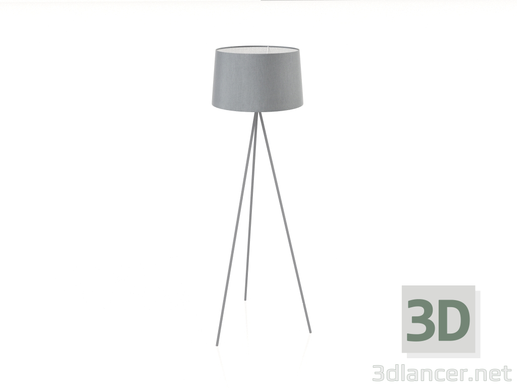 Modelo 3d Luminária de chão (luminária de chão) Bonita (FR5152-FL-01-GR) - preview