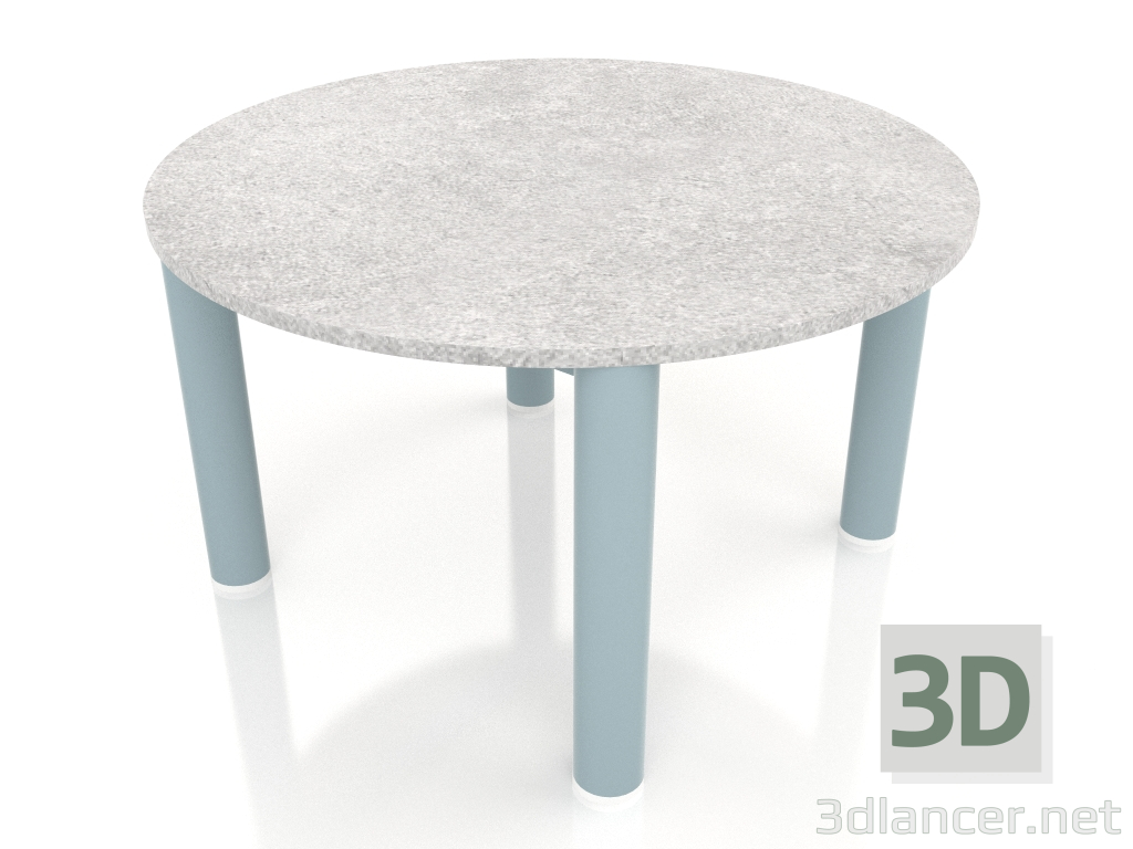 modèle 3D Table basse D 60 (Bleu gris, DEKTON Kreta) - preview