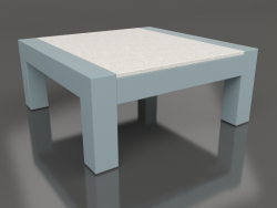 Боковой стол (Blue grey, DEKTON Sirocco)