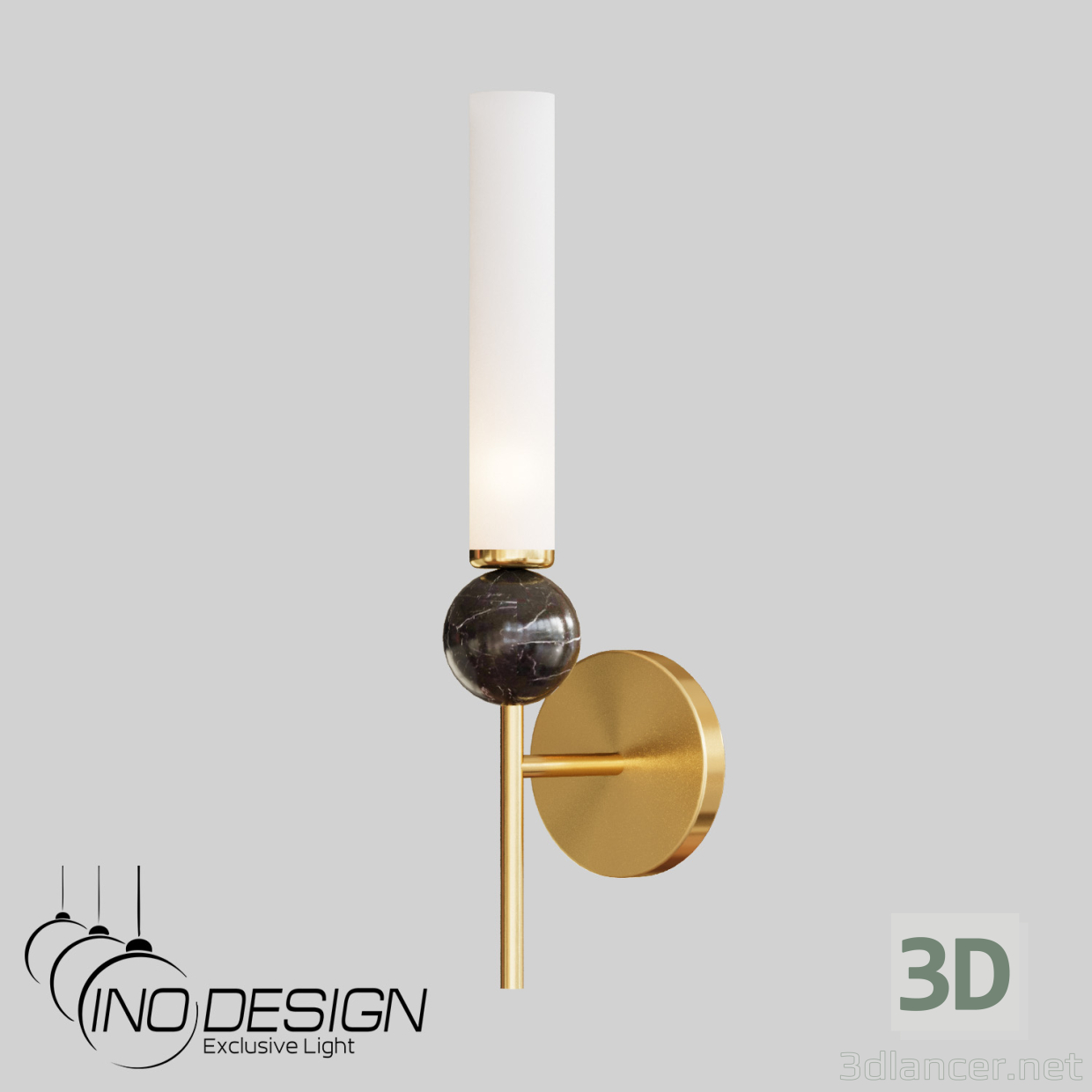 modèle 3D Inodesign Stanley Or 44.3811 - preview