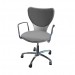 3d model Office chair polyamide upholstered in fabric with arms - preview