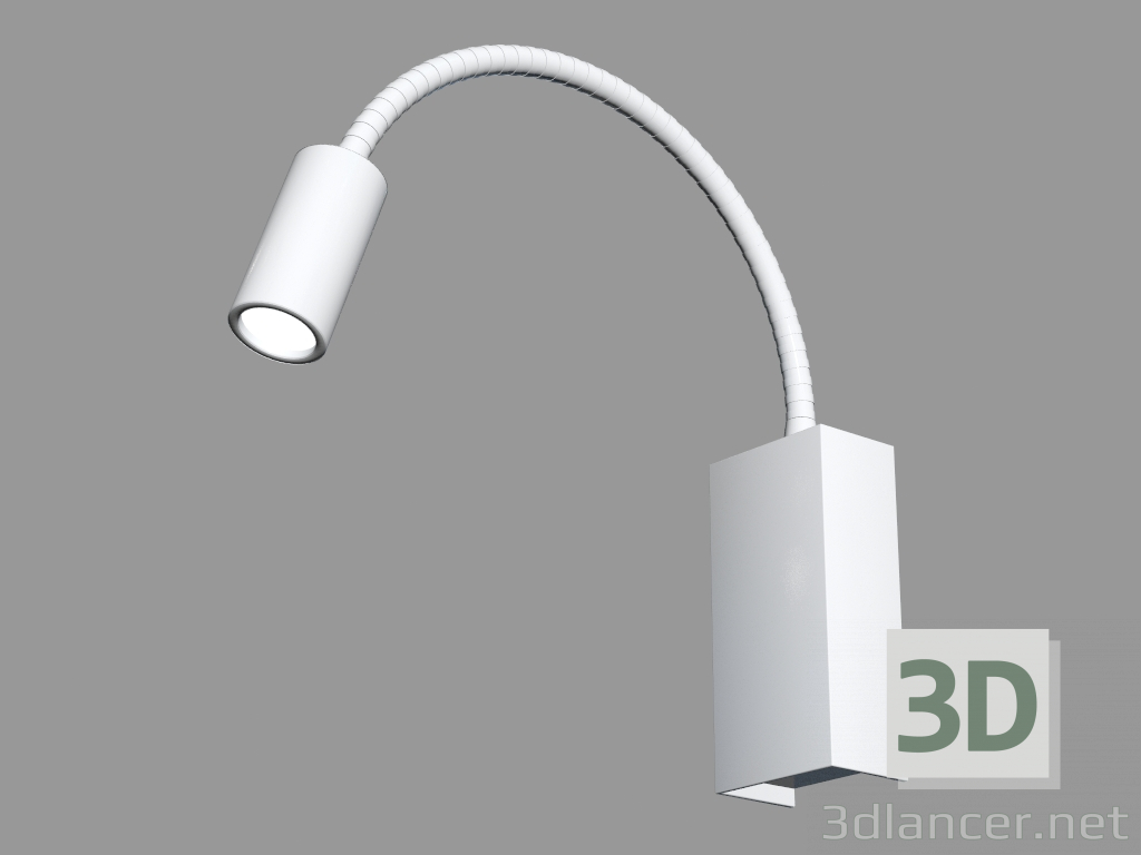 3d model Wall lamp D75 D03 01 - preview