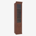 3d model The bookcase is narrow (3841-25) - preview