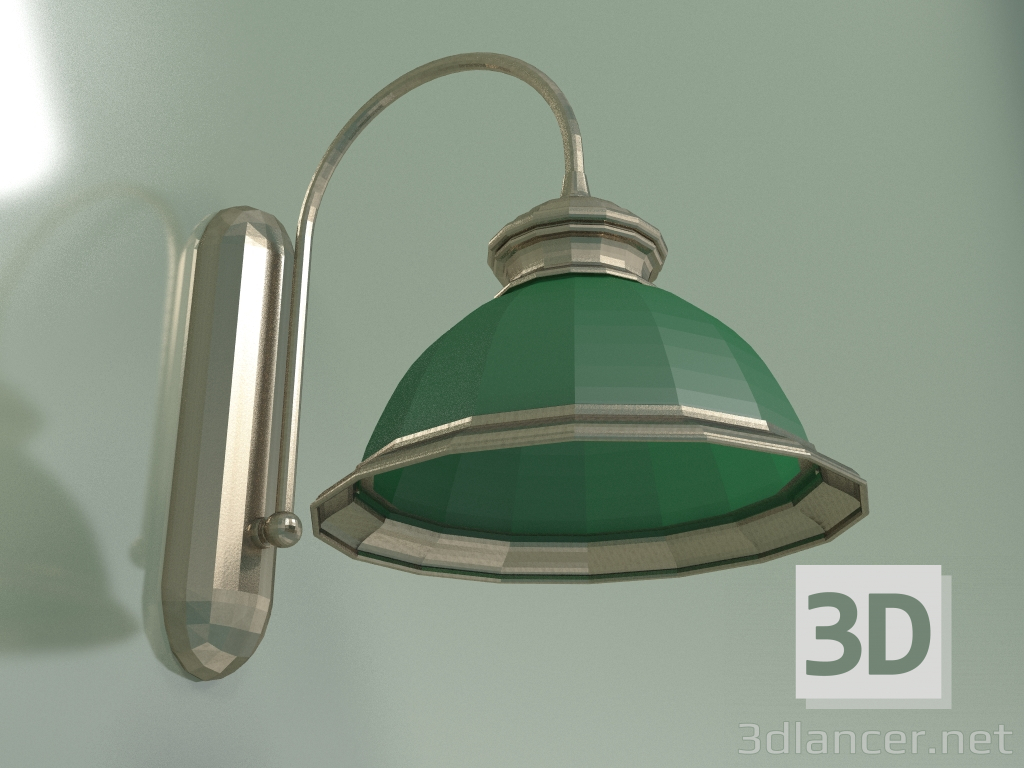 3d model Lámpara de pared LIDO LID-K-1 (P) GR - vista previa