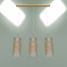3d model Pendant lamp Block 50185-3 (gold) - preview
