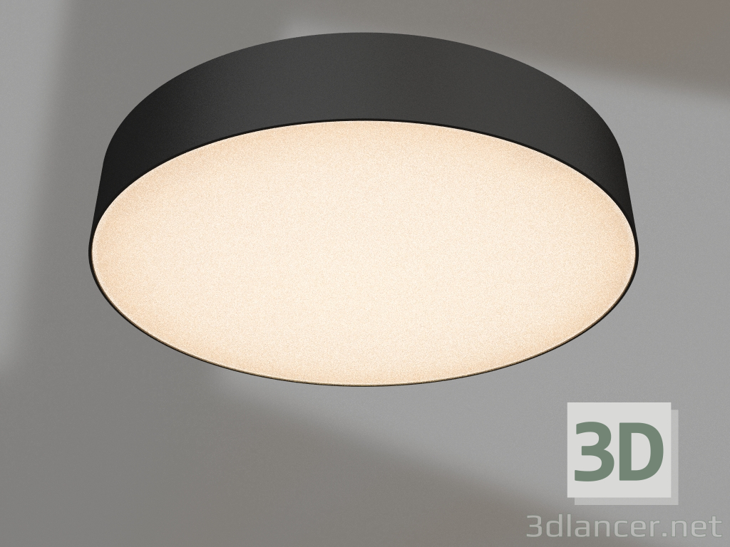3d model Lamp IM-RONDO-EMERGENCY-3H-R400-40W Day4000 (BK, 120 deg, 230V) - preview