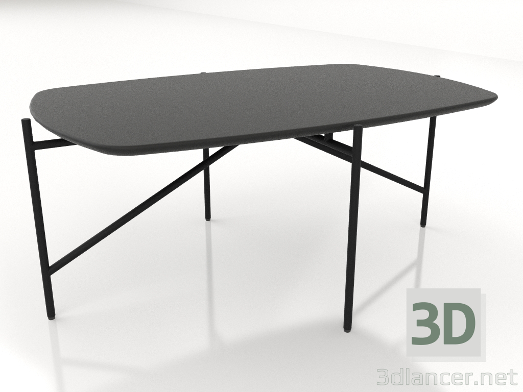modello 3D Tavolo basso 90x60 (Fenix) - anteprima