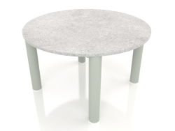 Coffee table D 60 (Cement gray, DEKTON Kreta)